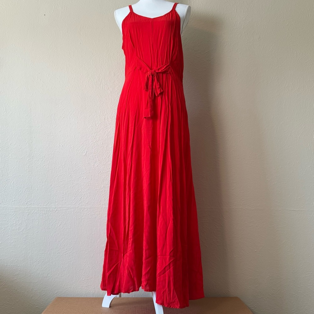 Vince Camuto Vibrant Red Maxi Dress